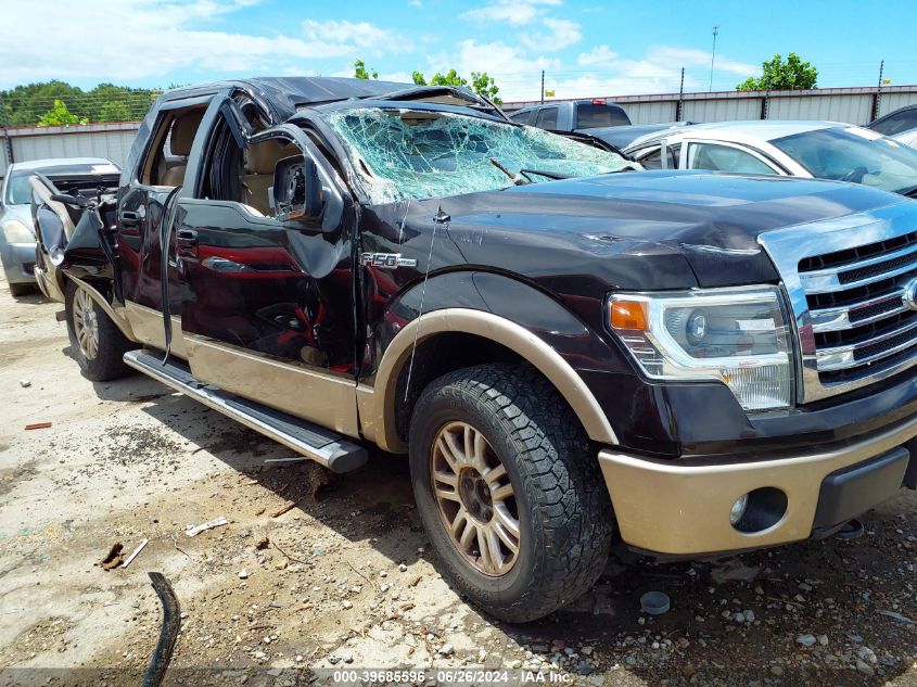 2014 FORD F150 SUPERCREW