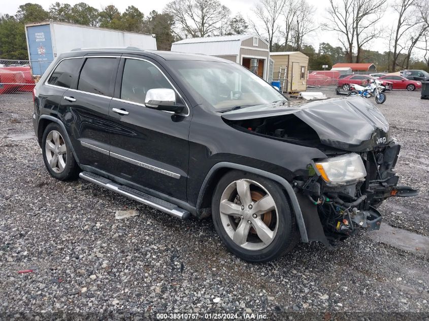 2012 JEEP GRAND CHEROKEE OVERLAND