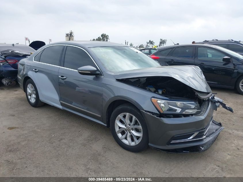 2016 VOLKSWAGEN PASSAT 1.8T S