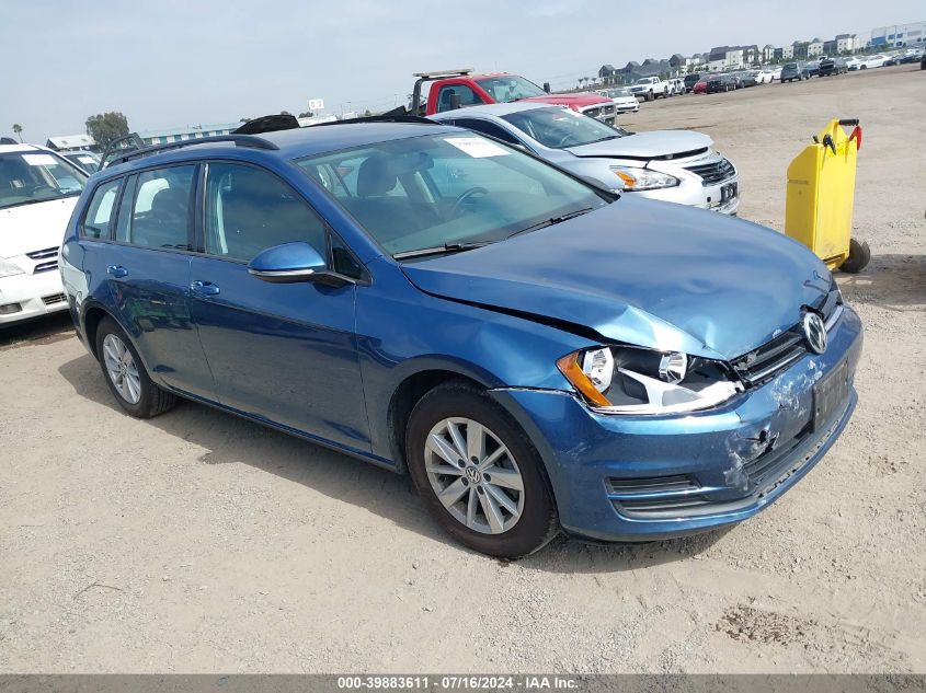 2017 VOLKSWAGEN GOLF SPORTWAGEN S/SE/SEL