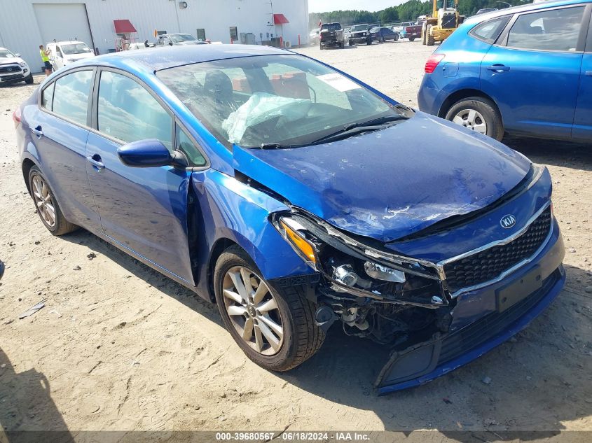 2017 KIA FORTE LX