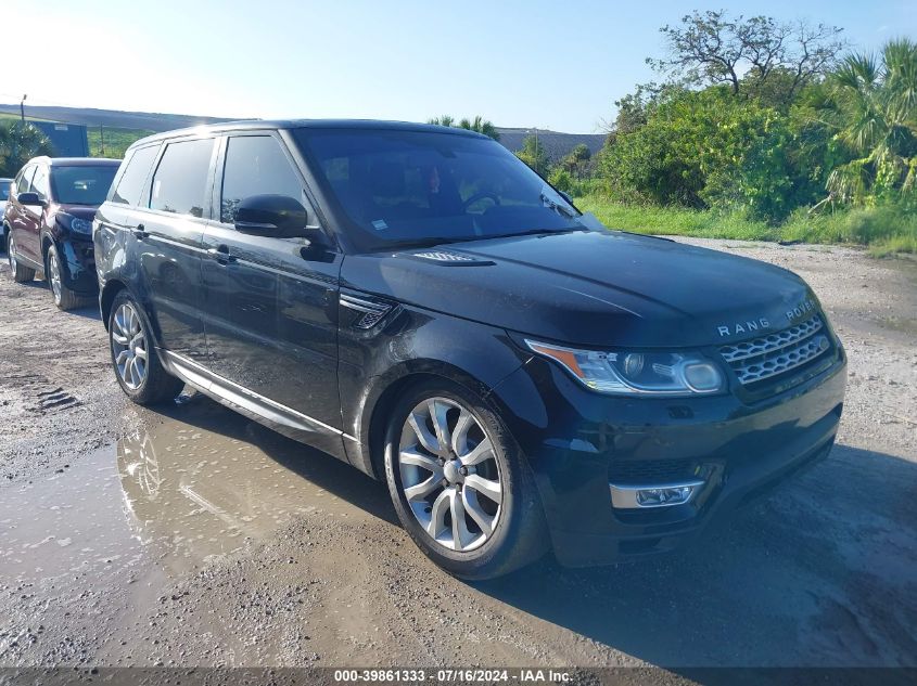 2016 LAND ROVER RANGE ROVER SPORT 3.0L V6 SUPERCHARGED HSE