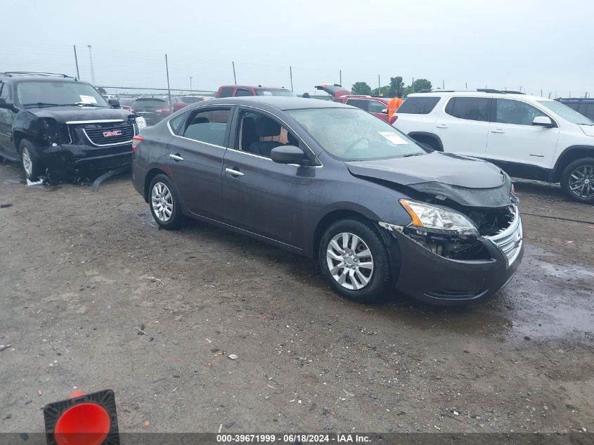 2015 NISSAN SENTRA SV