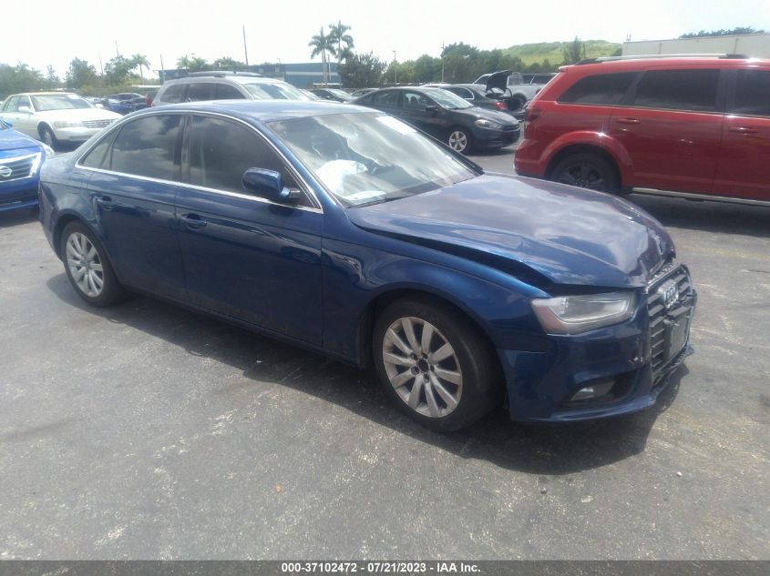 2013 AUDI A4 2.0T PREMIUM