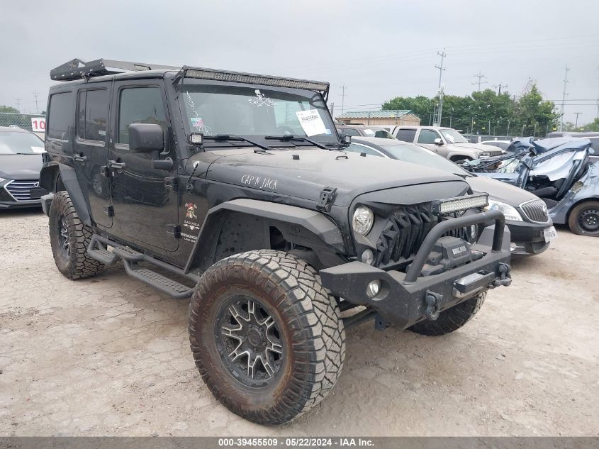 2017 JEEP WRANGLER UNLIMITED SAHARA 4X4