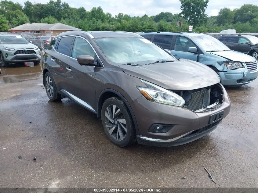 2015 NISSAN MURANO PLATINUM/S/SL/SV