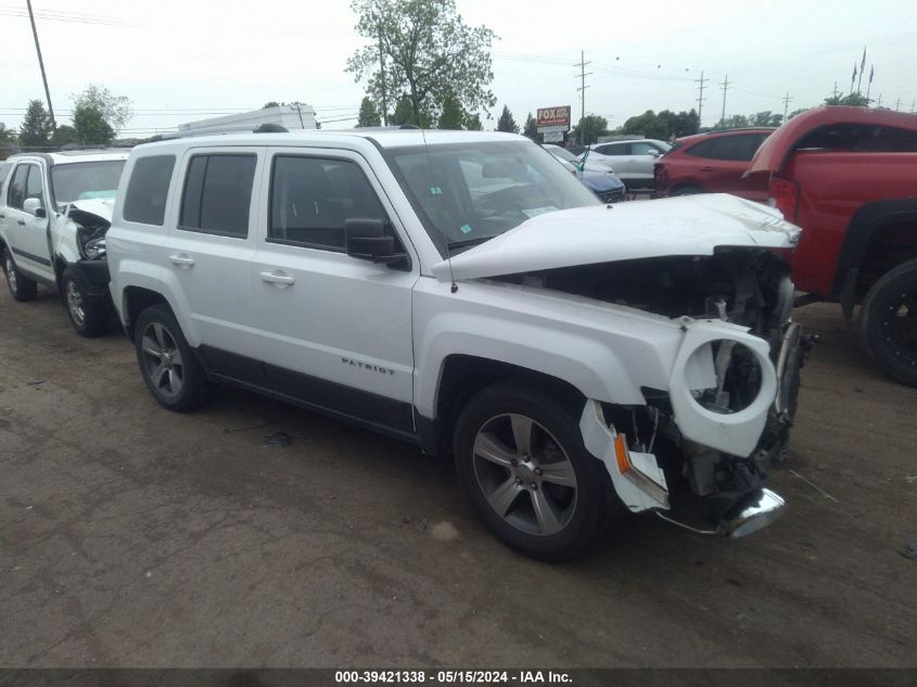 2016 JEEP PATRIOT HIGH ALTITUDE EDITION