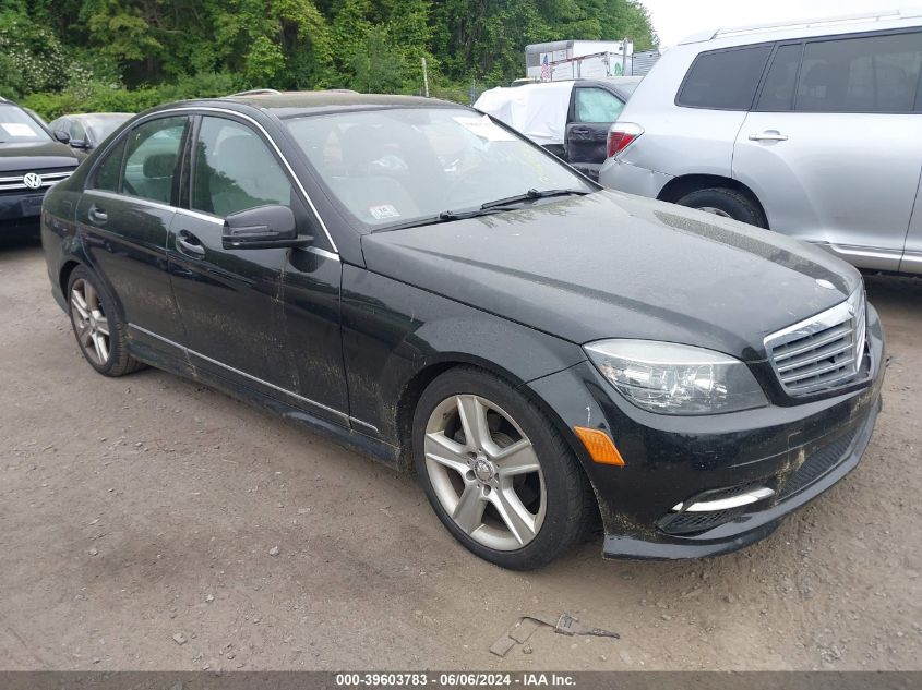 2011 MERCEDES-BENZ C 300 LUXURY 4MATIC/SPORT 4MATIC