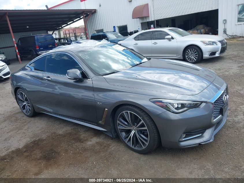 2018 INFINITI Q60 3.0T LUXE