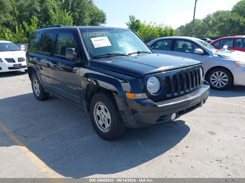 2014 JEEP PATRIOT SPORT