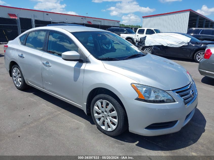 2013 NISSAN SENTRA S