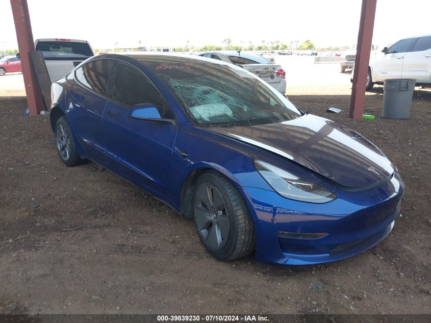 2021 TESLA MODEL 3