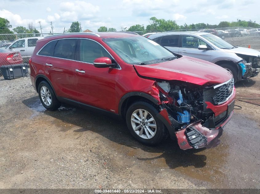 2019 KIA SORENTO 2.4L LX