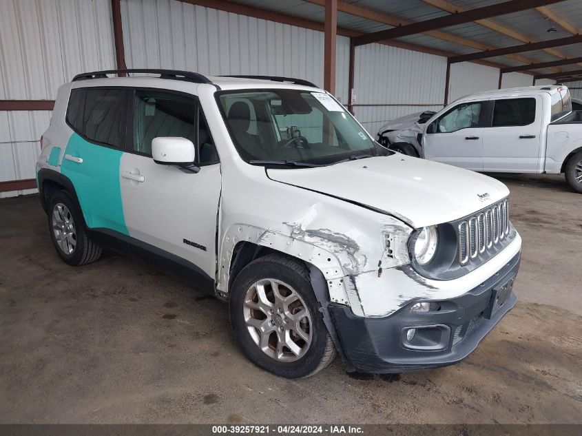 2017 JEEP RENEGADE LATITUDE FWD