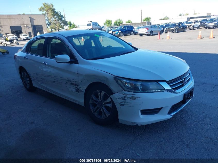 2014 HONDA ACCORD LX