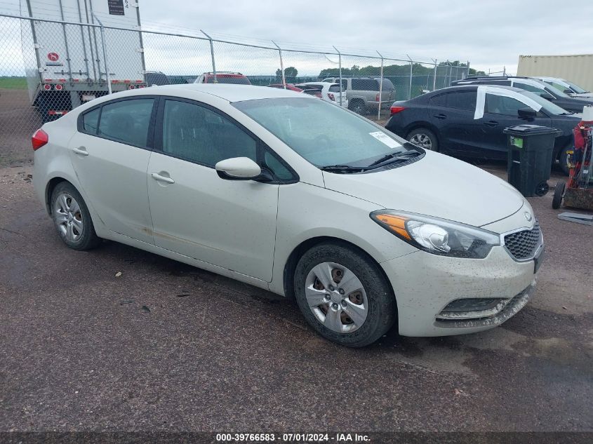 2015 KIA FORTE LX