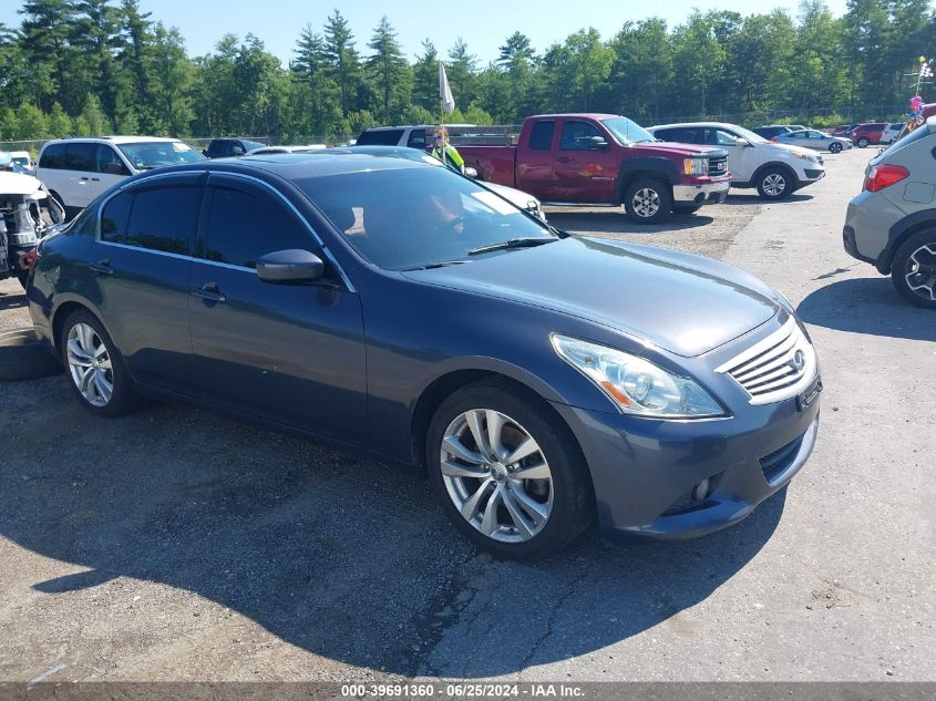 2010 INFINITI G37X