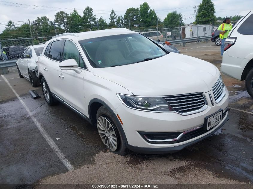 2017 LINCOLN MKX SELECT