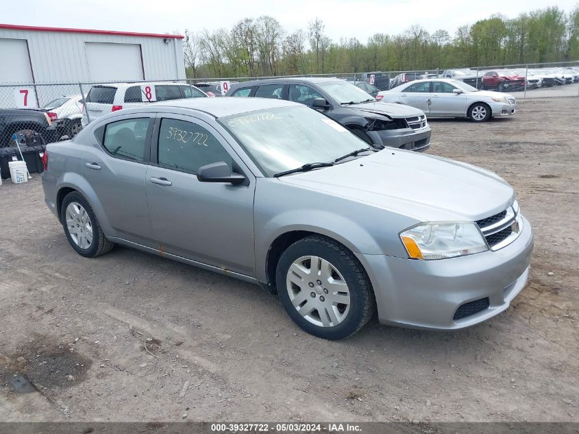 2013 DODGE AVENGER SE