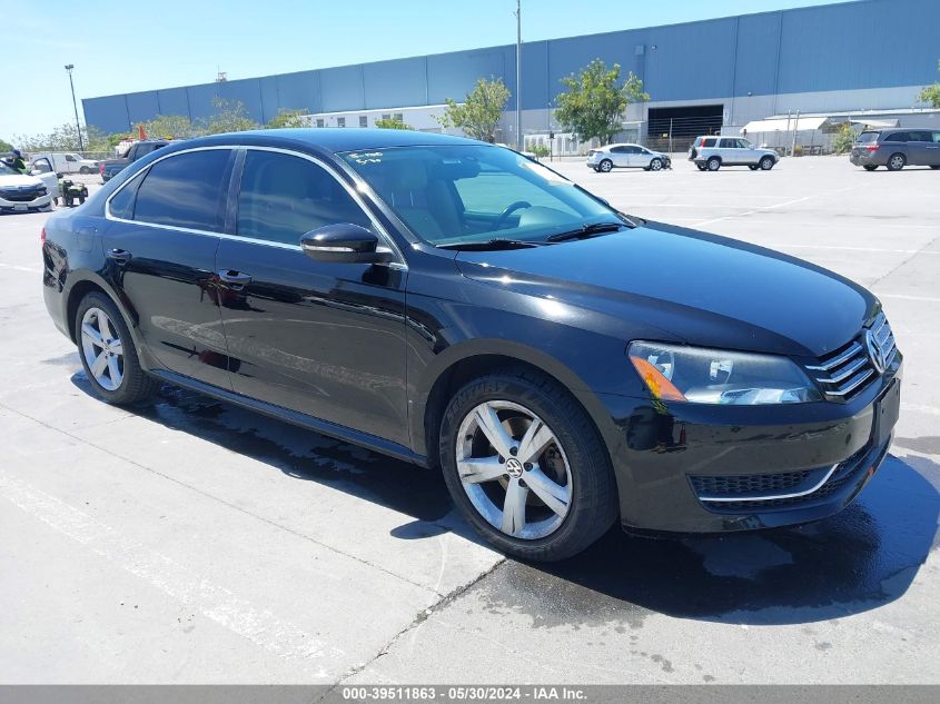 2012 VOLKSWAGEN PASSAT 2.5L SE