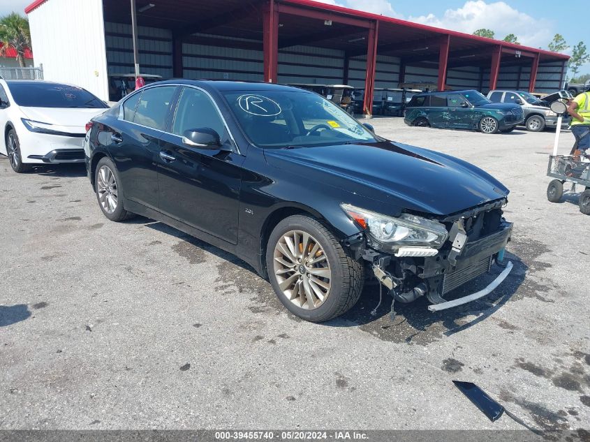 2018 INFINITI Q50 2.0T LUXE