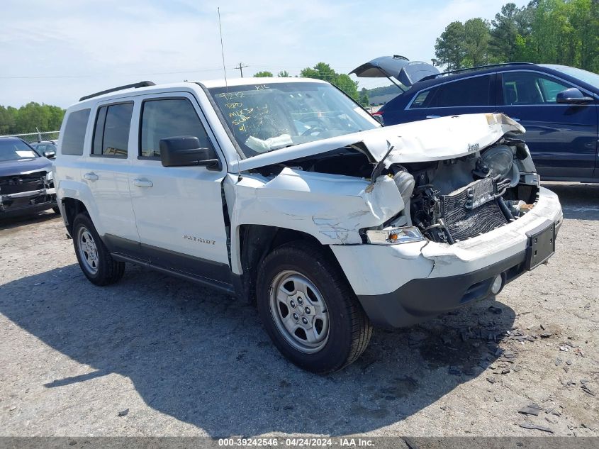 2014 JEEP PATRIOT SPORT