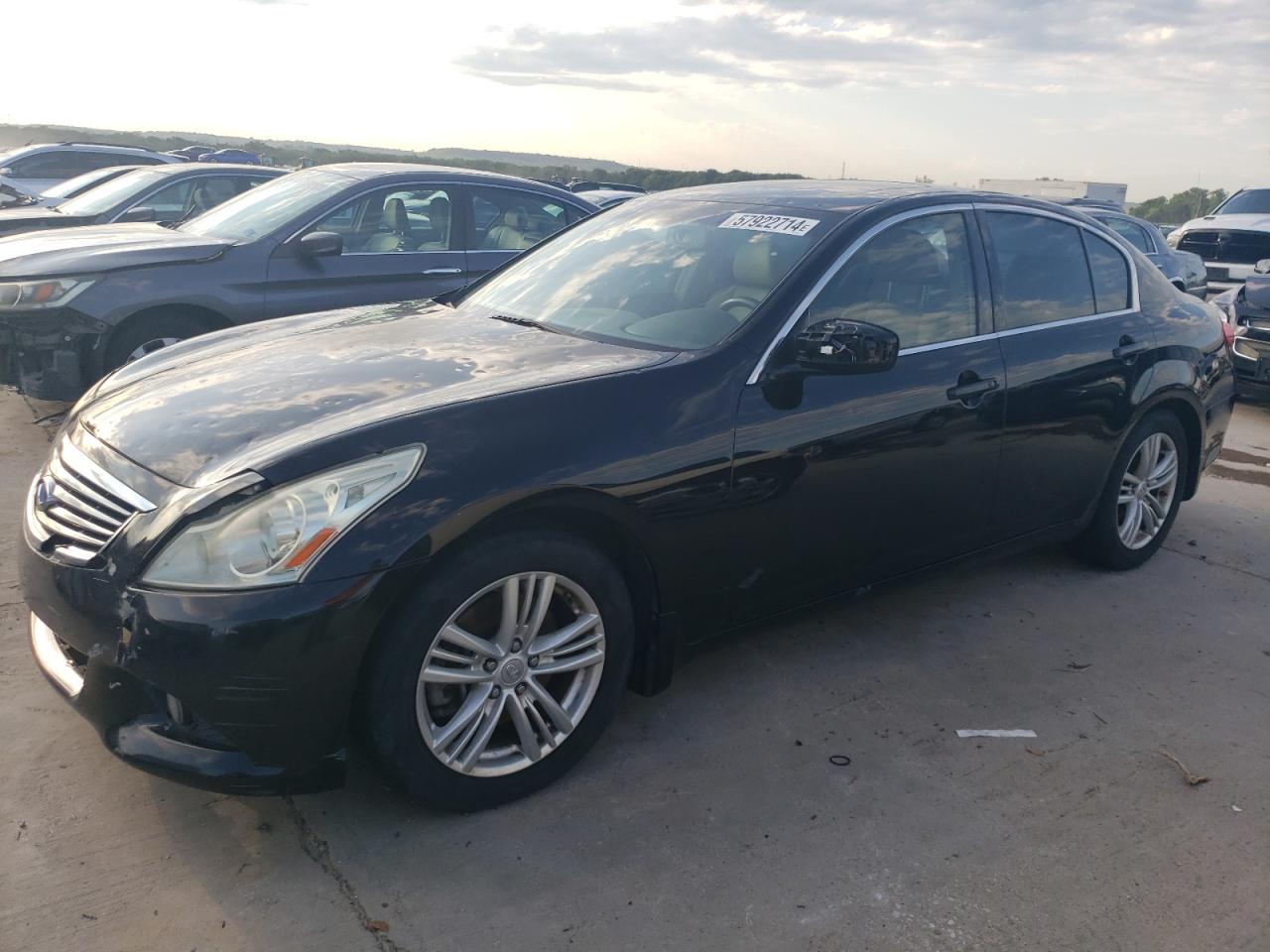 2012 INFINITI G37 BASE