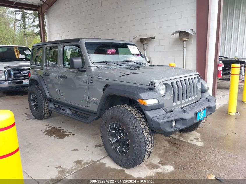 2018 JEEP WRANGLER UNLIMITED SPORT S 4X4