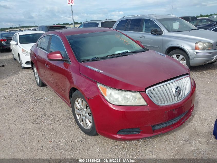 2011 BUICK LACROSSE CX