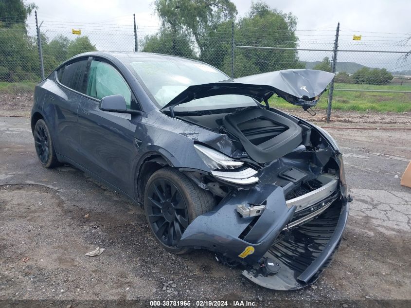 2022 TESLA MODEL Y LONG RANGE DUAL MOTOR ALL-WHEEL DRIVE