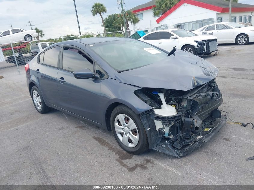 2016 KIA FORTE LX