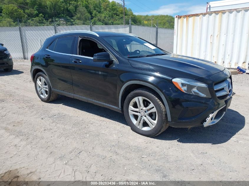 2017 MERCEDES-BENZ GLA 250 4MATIC