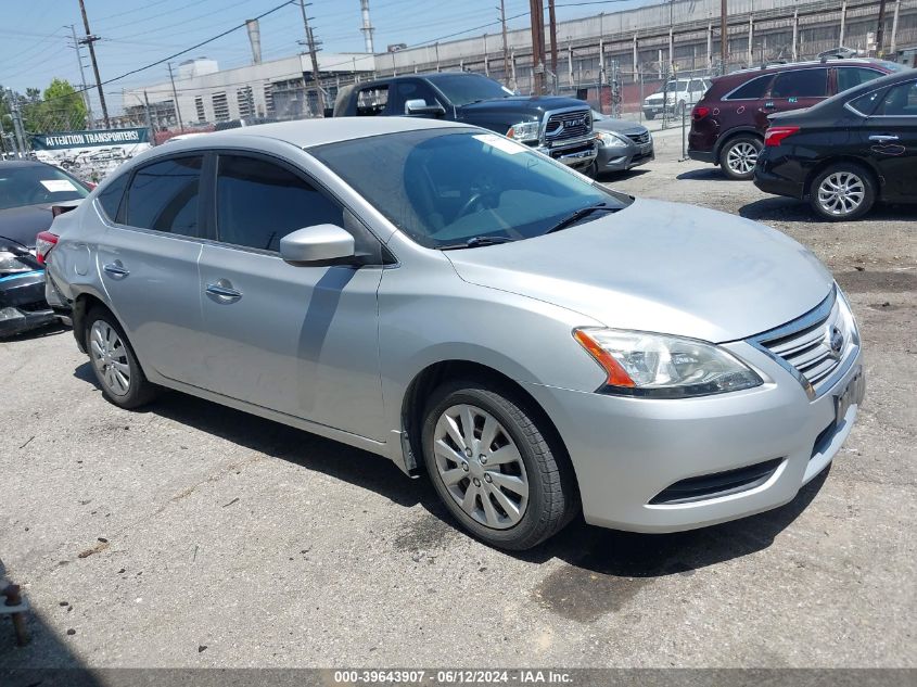 2015 NISSAN SENTRA S