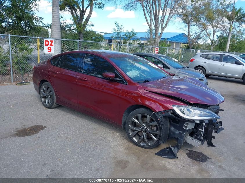 2015 CHRYSLER 200 S