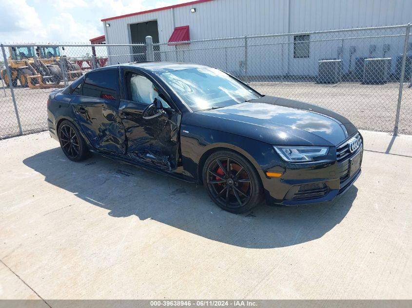 2018 AUDI A4 2.0T PREMIUM/2.0T TECH PREMIUM