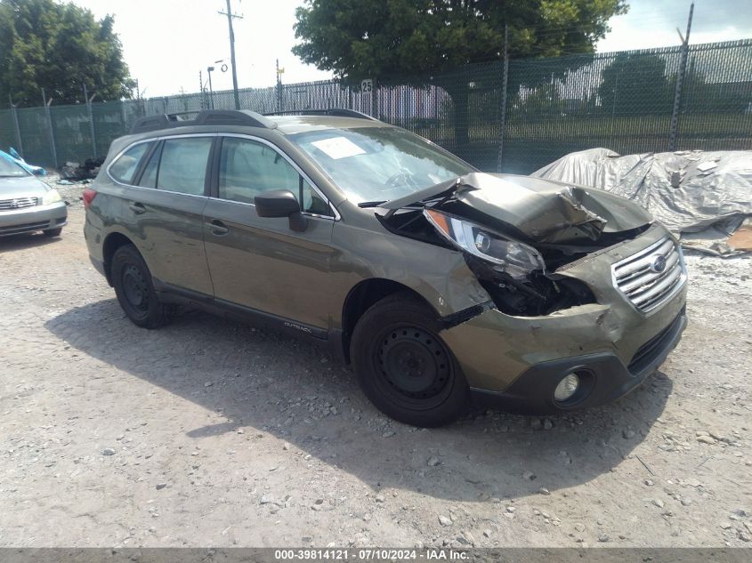 2015 SUBARU OUTBACK 2.5I