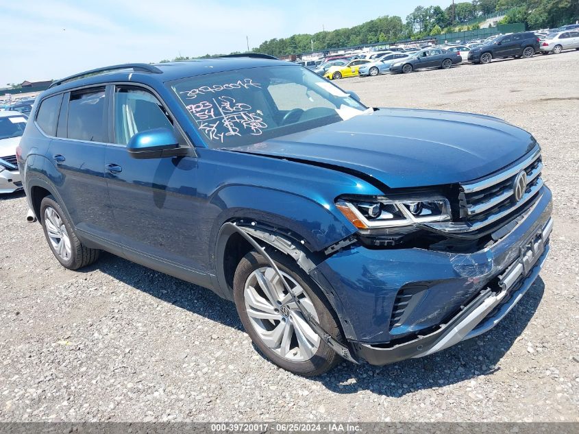 2021 VOLKSWAGEN ATLAS 3.6L V6 SE W/TECHNOLOGY