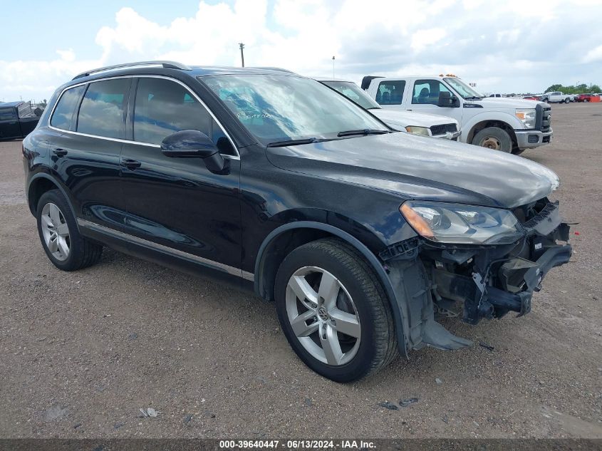 2013 VOLKSWAGEN TOUAREG V6