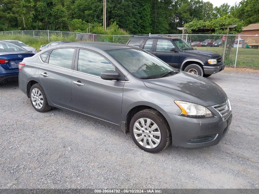 2015 NISSAN SENTRA S/SV/SR/SL