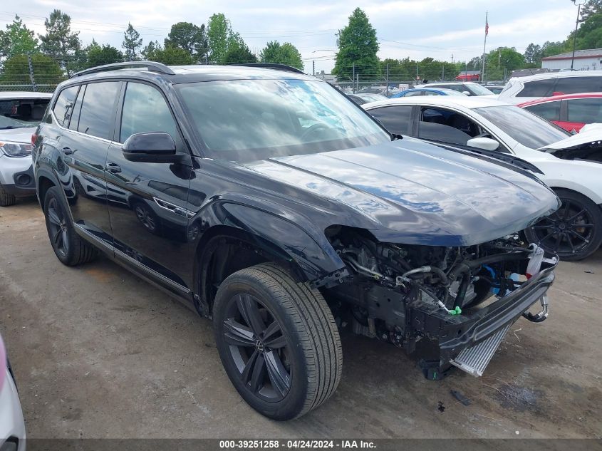 2021 VOLKSWAGEN ATLAS 3.6L V6 SE W/TECHNOLOGY R-LINE