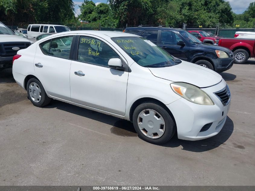 2012 NISSAN VERSA 1.6 SV