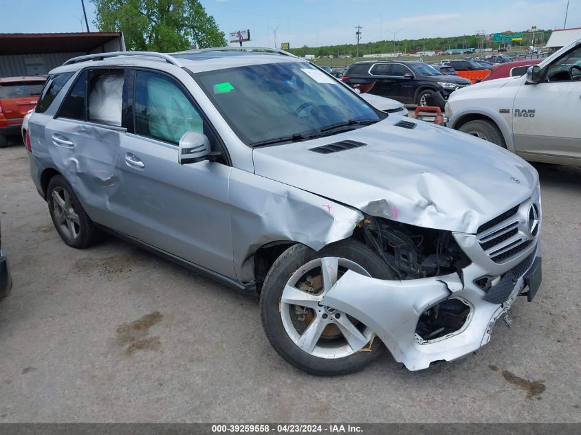 2017 MERCEDES-BENZ GLE 350 4MATIC