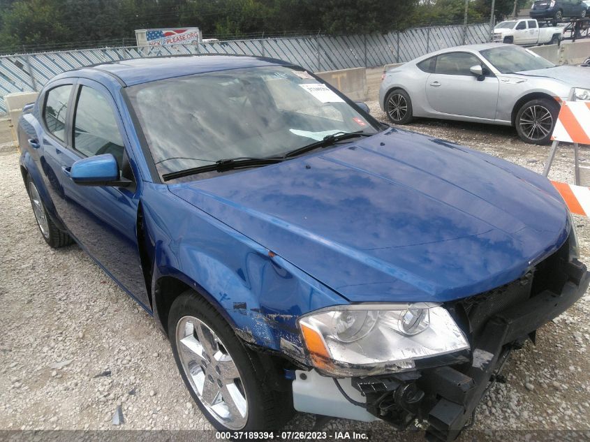 2013 DODGE AVENGER SXT