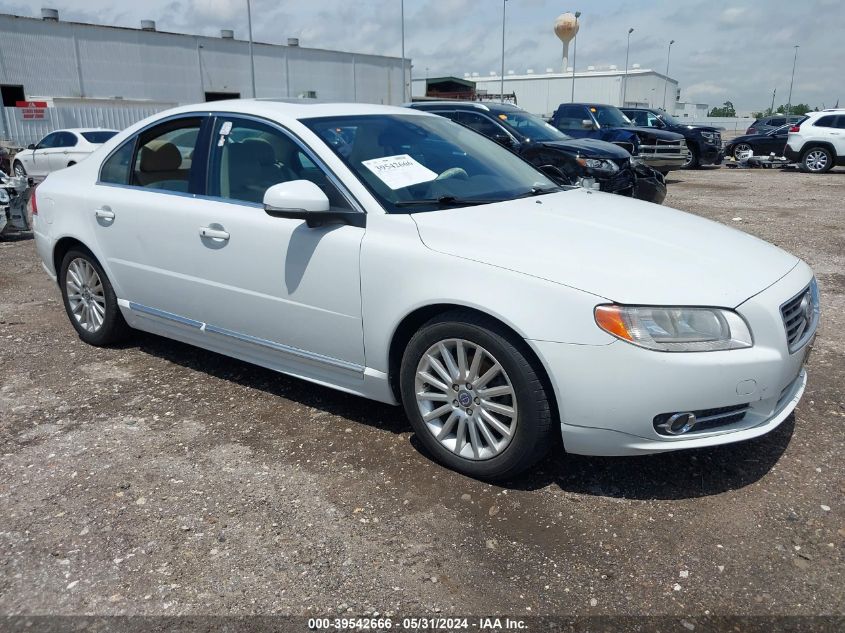 2012 VOLVO S80 3.2/3.2 PLATINUM/3.2 PREMIER PLUS