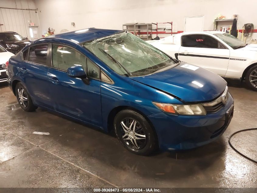 2012 HONDA CIVIC LX