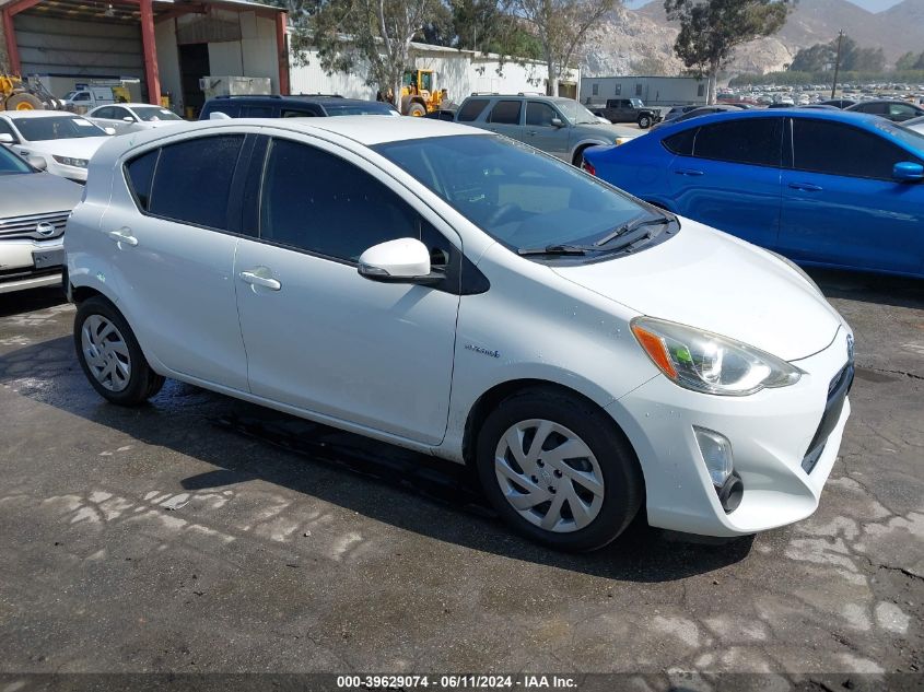 2015 TOYOTA PRIUS C TWO