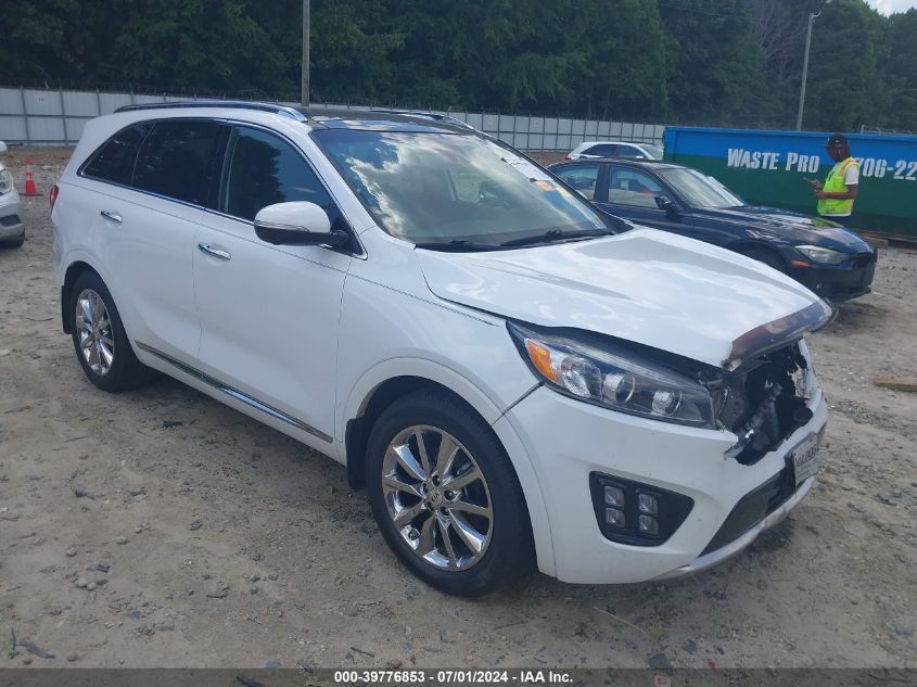 2018 KIA SORENTO 3.3L SXL