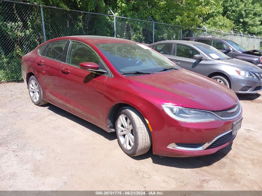 2015 CHRYSLER 200 LIMITED