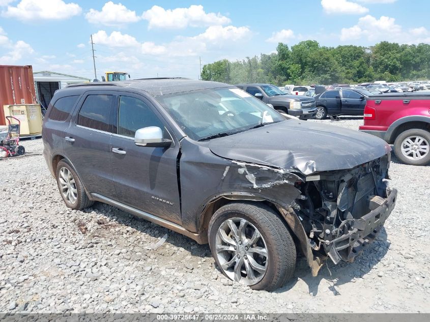 2017 DODGE DURANGO CITADEL ANODIZED PLATINUM RWD