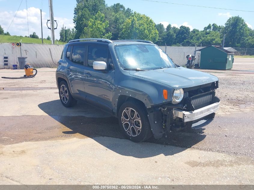 2018 JEEP RENEGADE LIMITED FWD